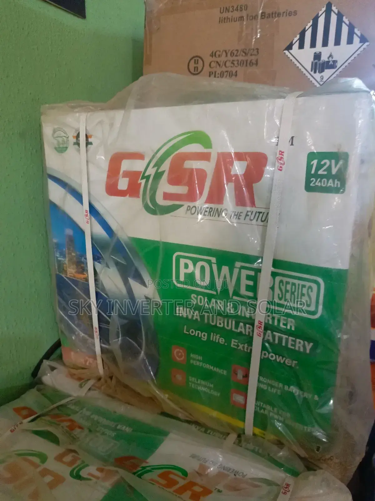 240ah GSR Tubular Battery
