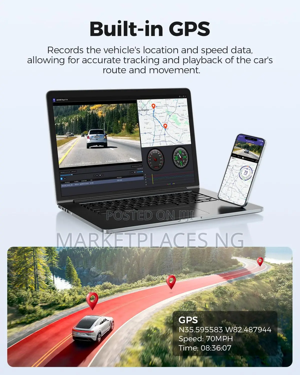 AZDOME M300S Wifi Dash Cam