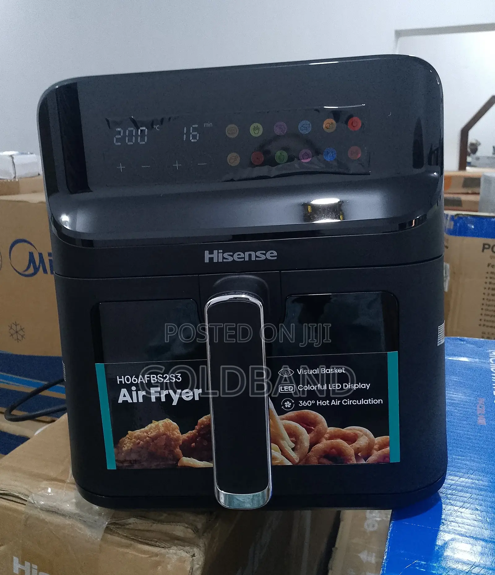 Hisense 6.7L Delicious PRO Air Fryer (H06afbs2s3)