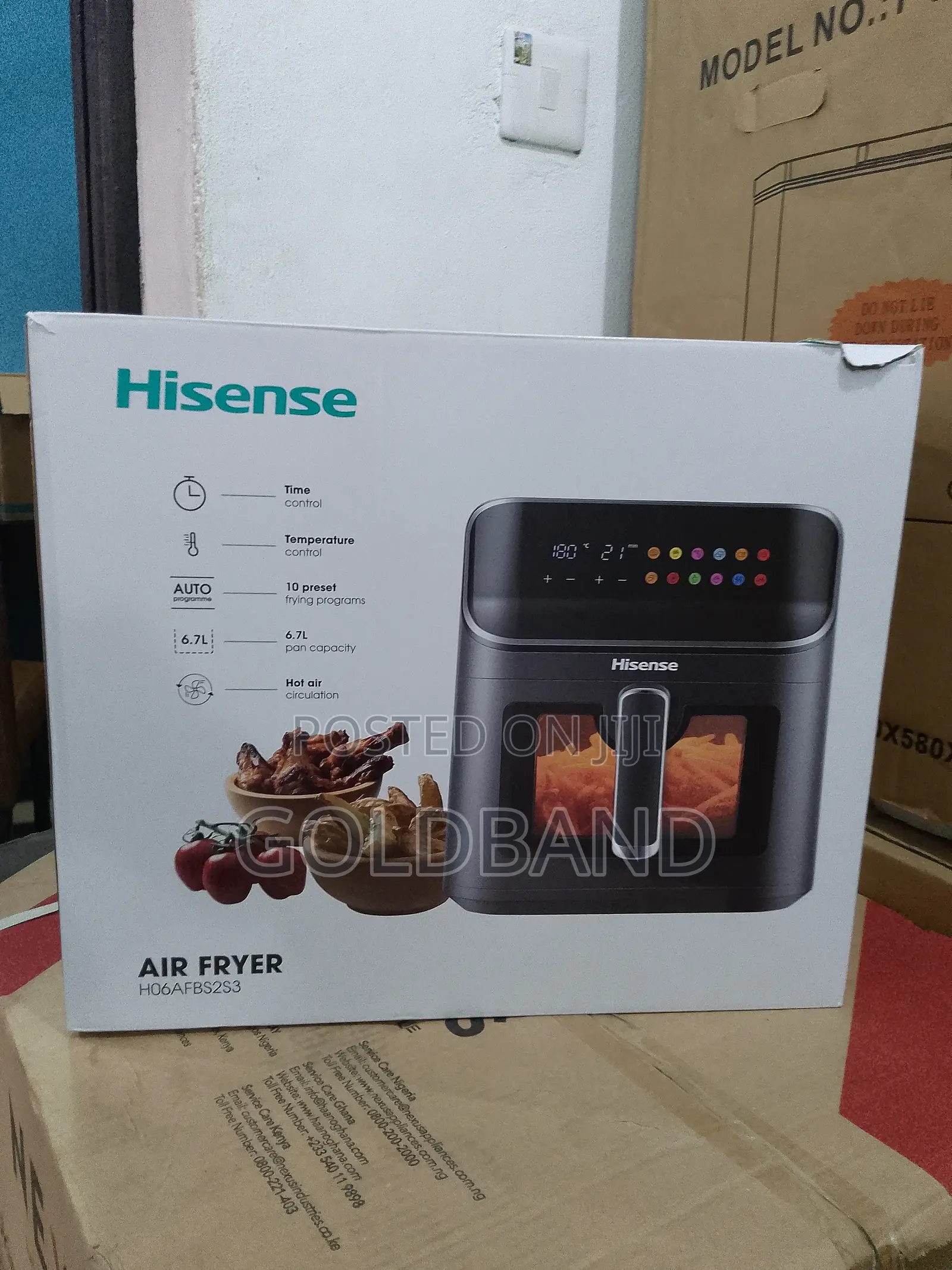Hisense 6.7L Meal Mate Air Fryer (H06afbs2s3)