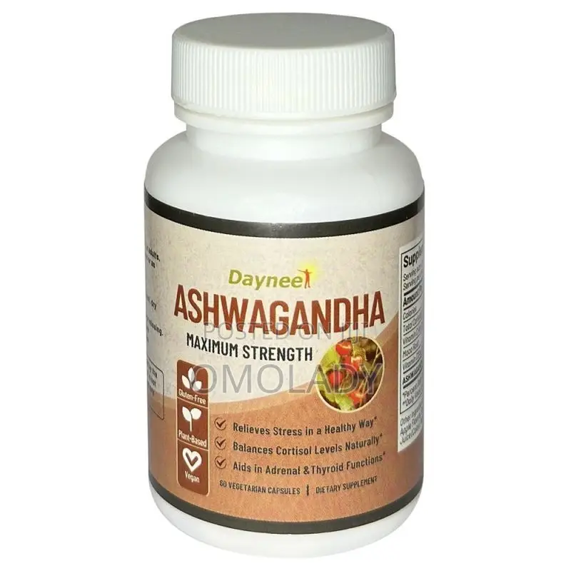 Ashwagandha Capsules With Black Pepper | for Stress Relief
