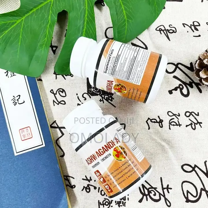 Ashwagandha Capsules With Black Pepper | for Stress Relief