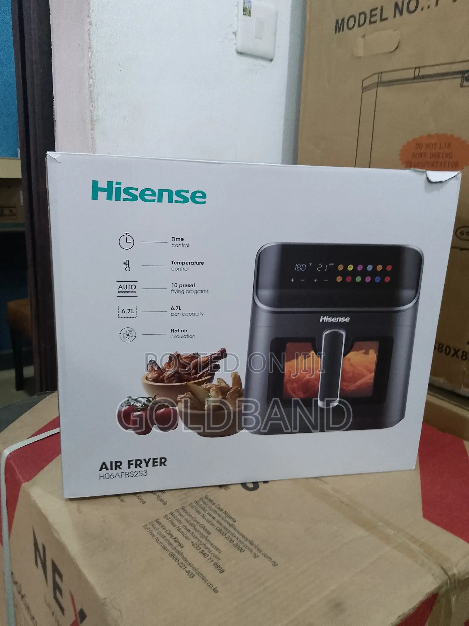 Hisense 6.7L Cook Genie Air Fryer (H06afbs2s3)
