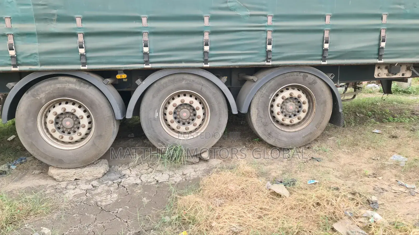Foreign Used 40 Feet Tarpaulin Body