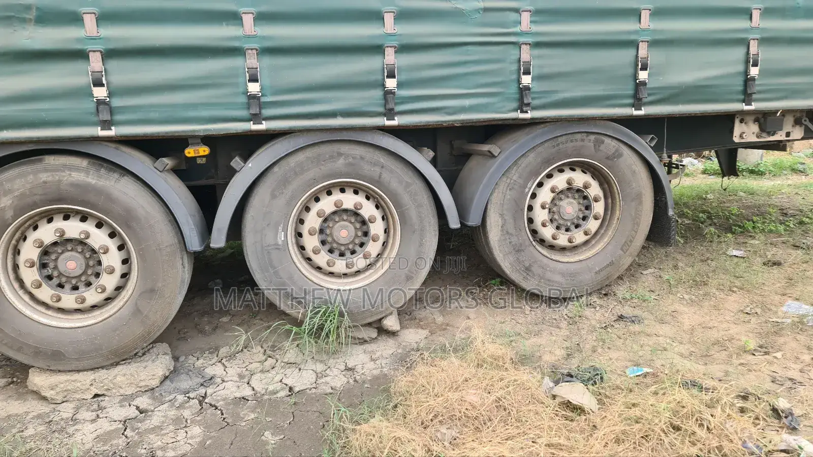 Foreign Used 40 Feet Tarpaulin Body