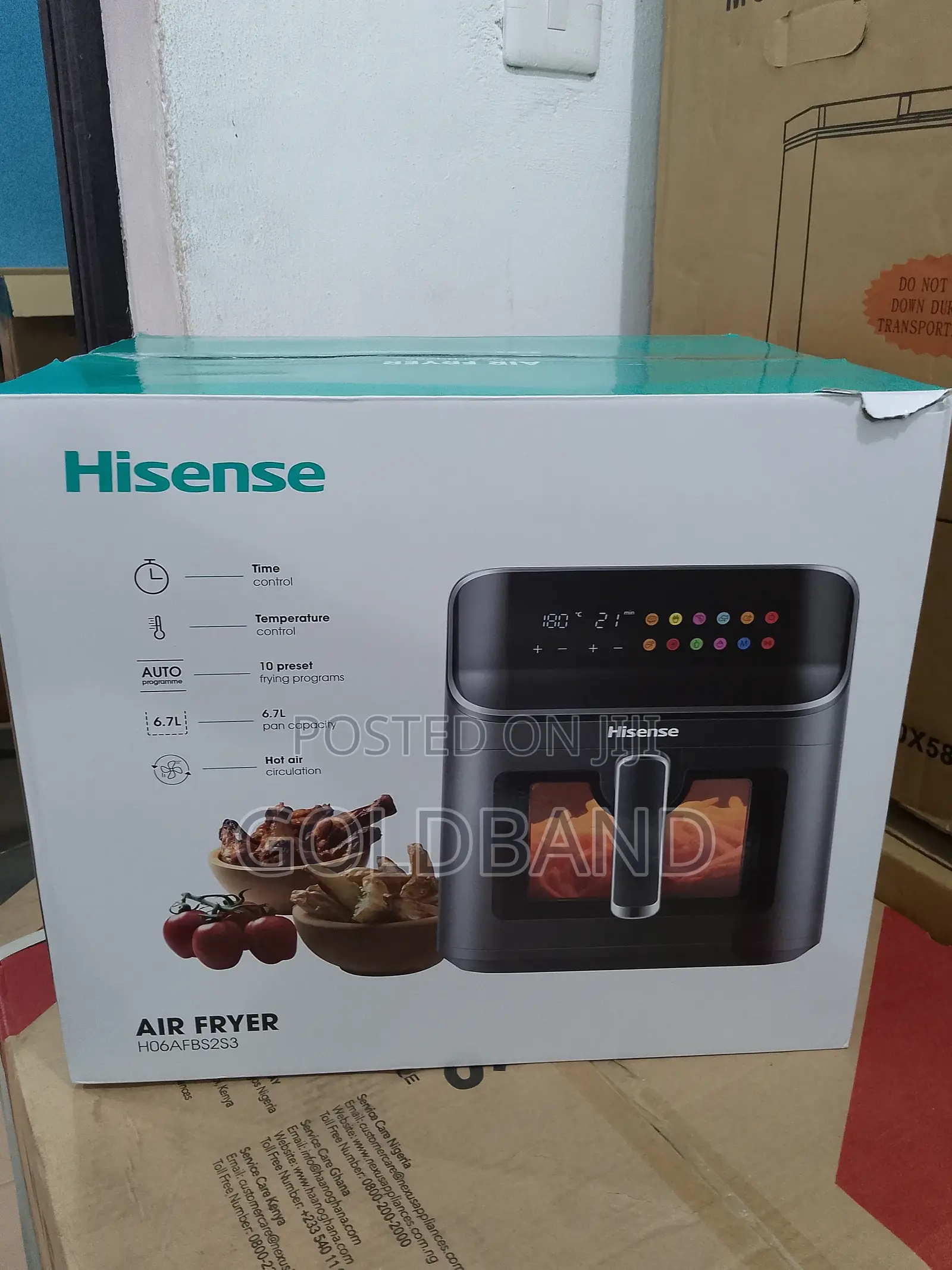 Hisense 6.7L Meal Master Air Fryer (H06afbs2s3)