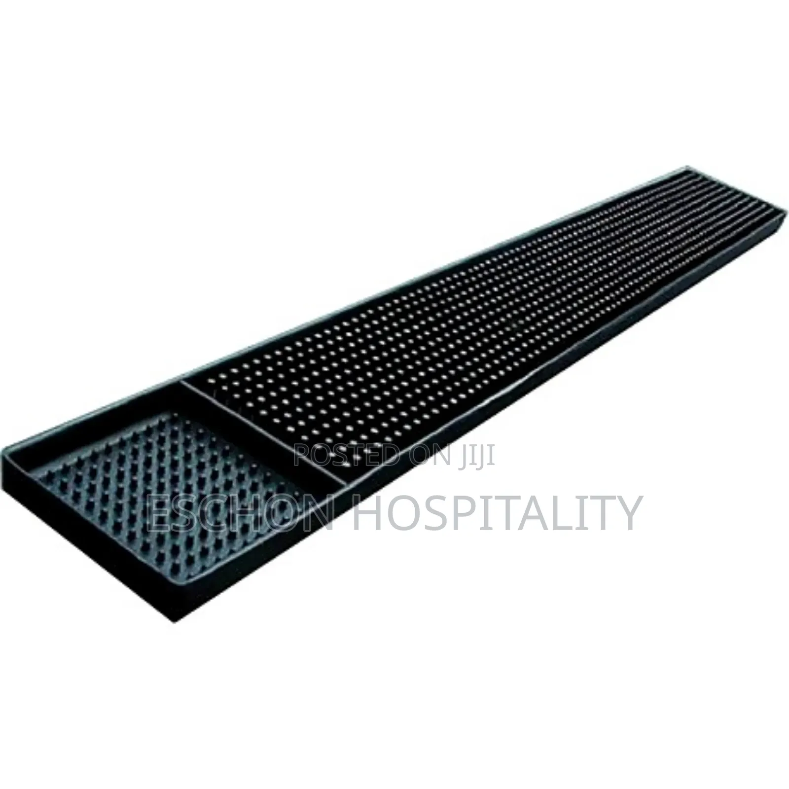 Bar Mat: Anti Slip Black Rubber Mat for Bar Counter