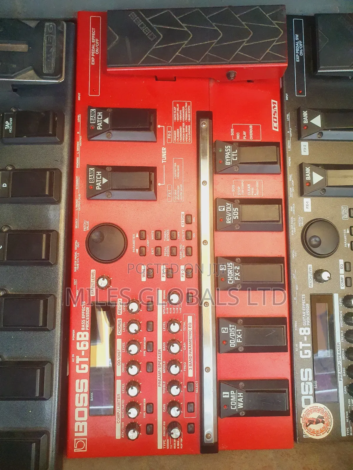 Boss Gt-6b Guitar Effect Fairly Used