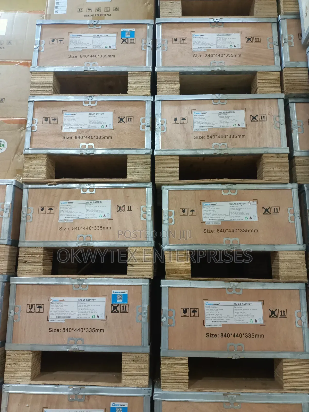 10kwh 51.2v Cworth Energy Lithium Battery 5years Warranty