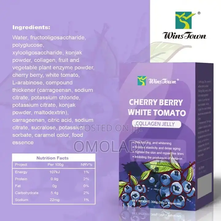 Cherry Berry - White Tomato Collagen Jelly