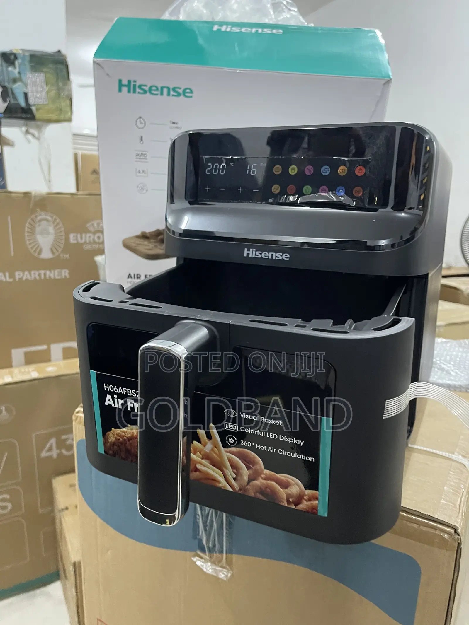 Hisense 6.7L Healthy Cooking Air Fryer (H06afbs2s3)