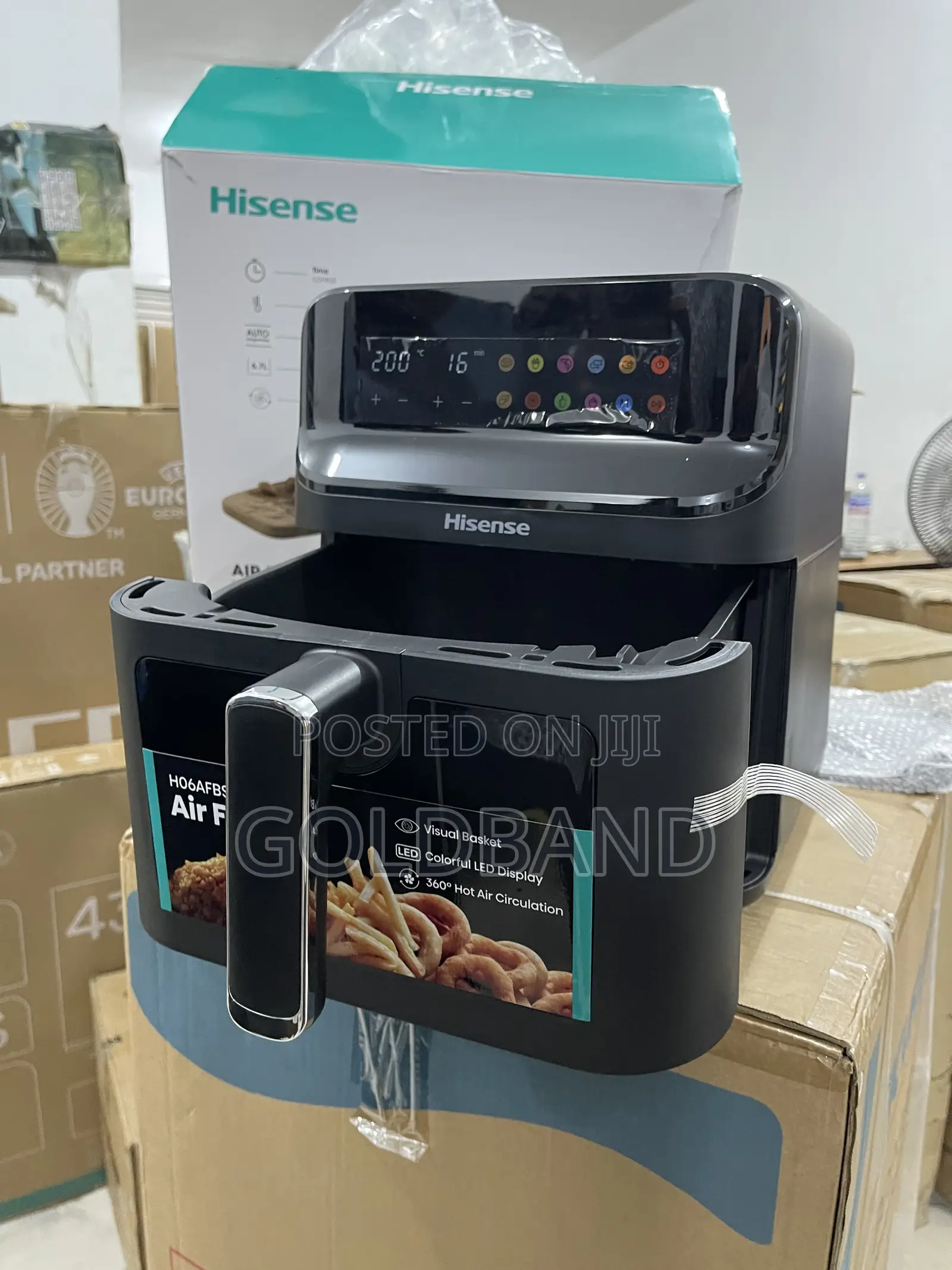 Hisense 6.7L Cooking Strenght Air Fryer (H06afbs2s3)
