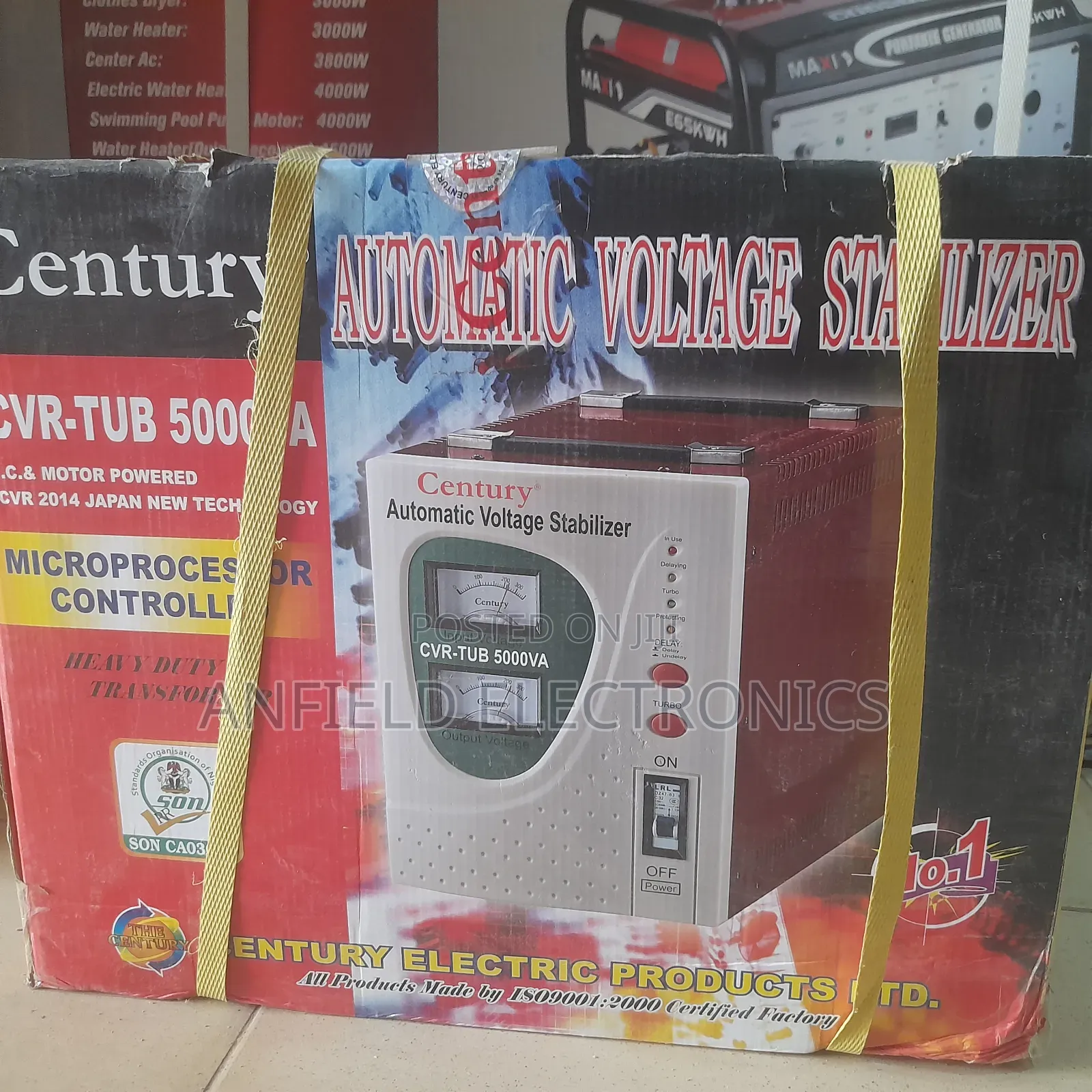 5000 Watts Century Automatic Voltage Stablizer