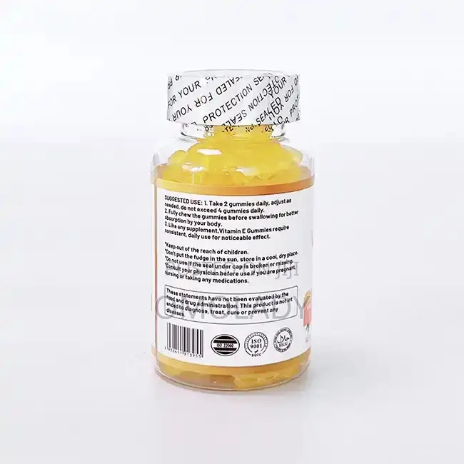 Vitamin E Gummies for Eye Health, Skin Care, Etc