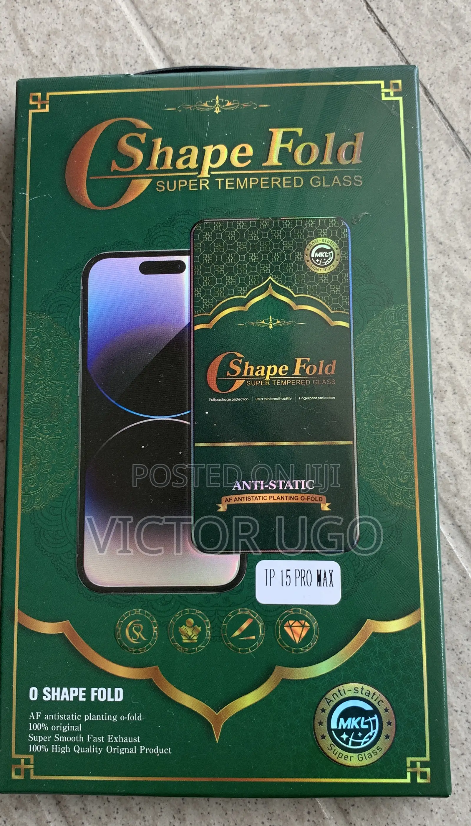 iPhone 15 Pro Max Tempered Glass