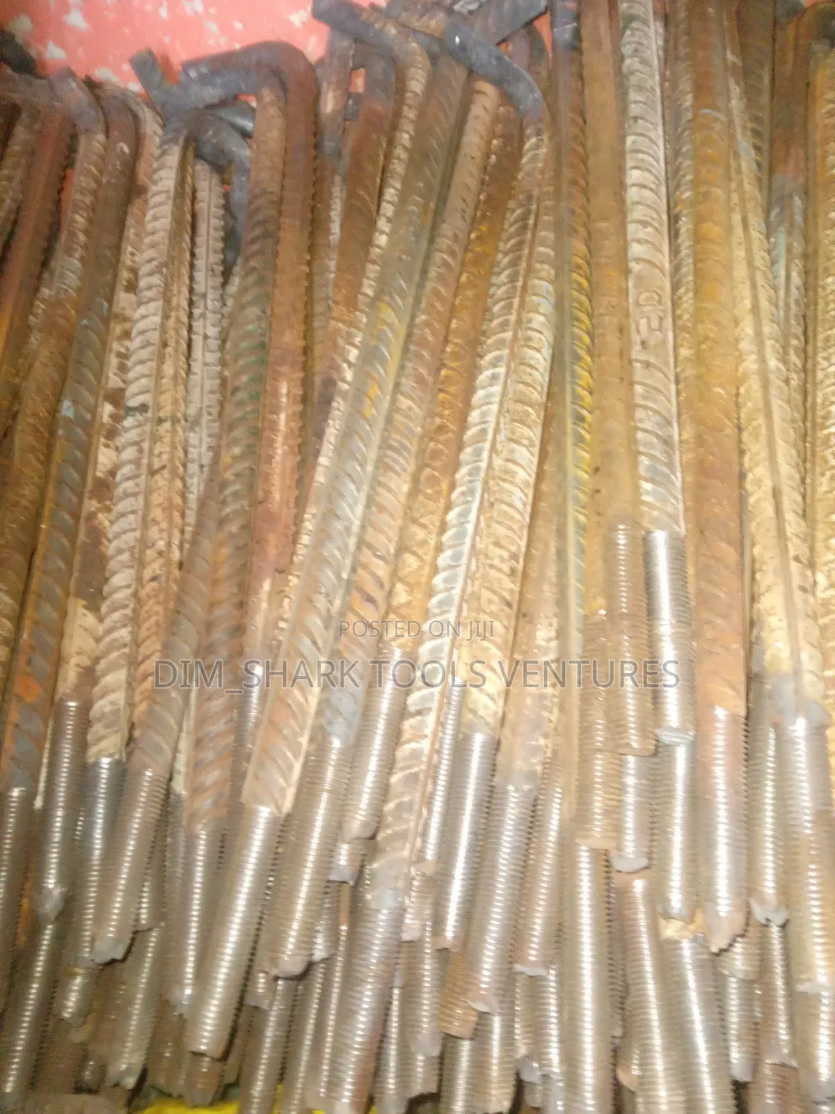 M20 × 3feet Foundation Bolts Nuts