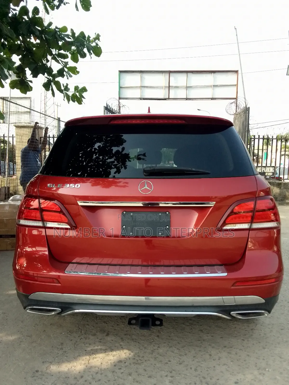 Mercedes-Benz GLE-Class GLE 350 2017 Red
