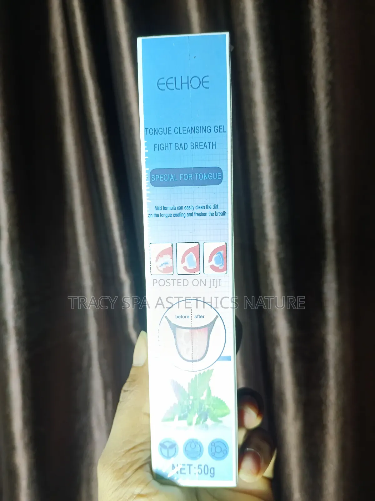 Tongue Scraper and Gel
