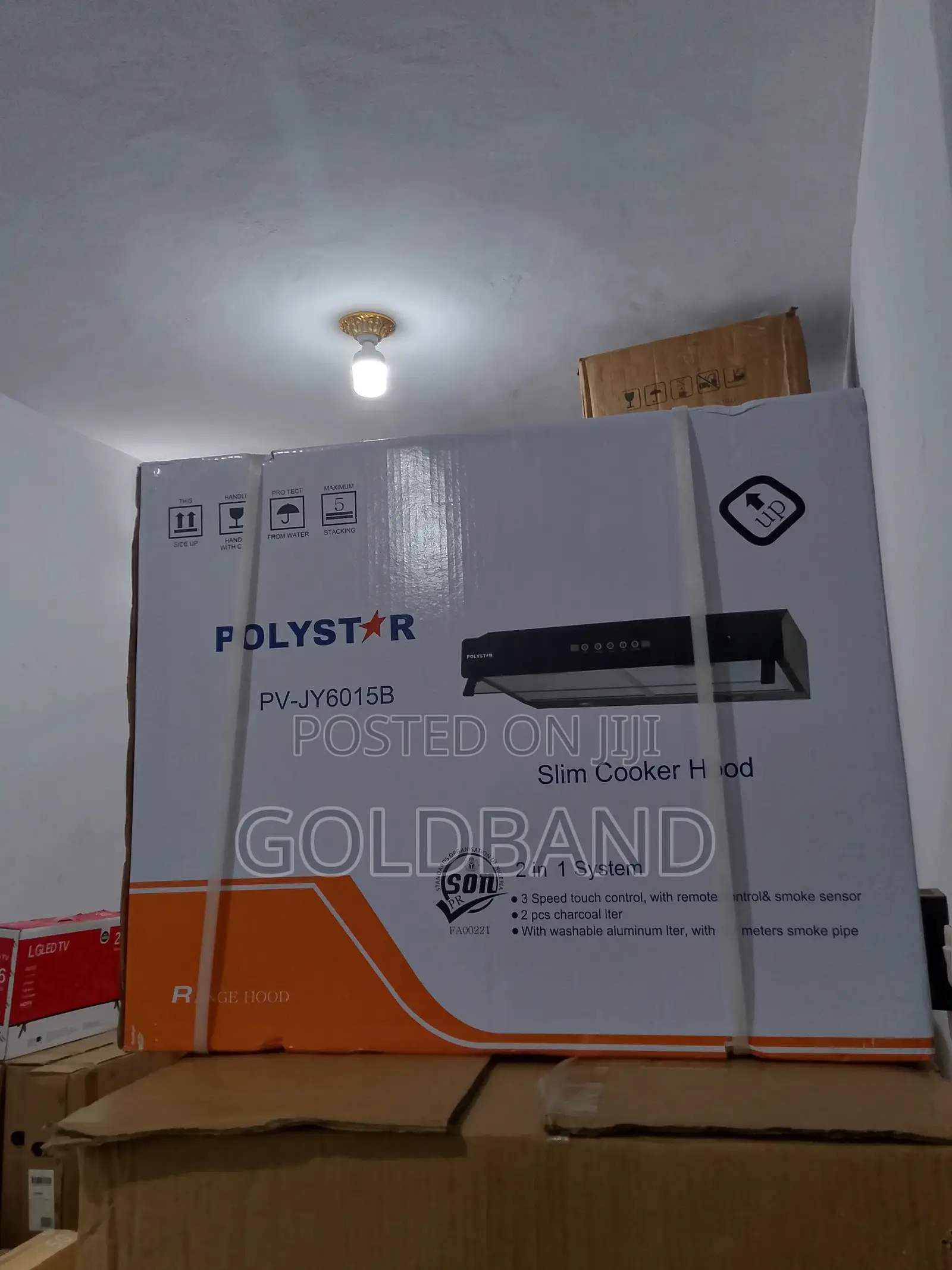Polystar 60cm Pro-Ventilation Slim Cookerhood (Pv-Jy6015b)