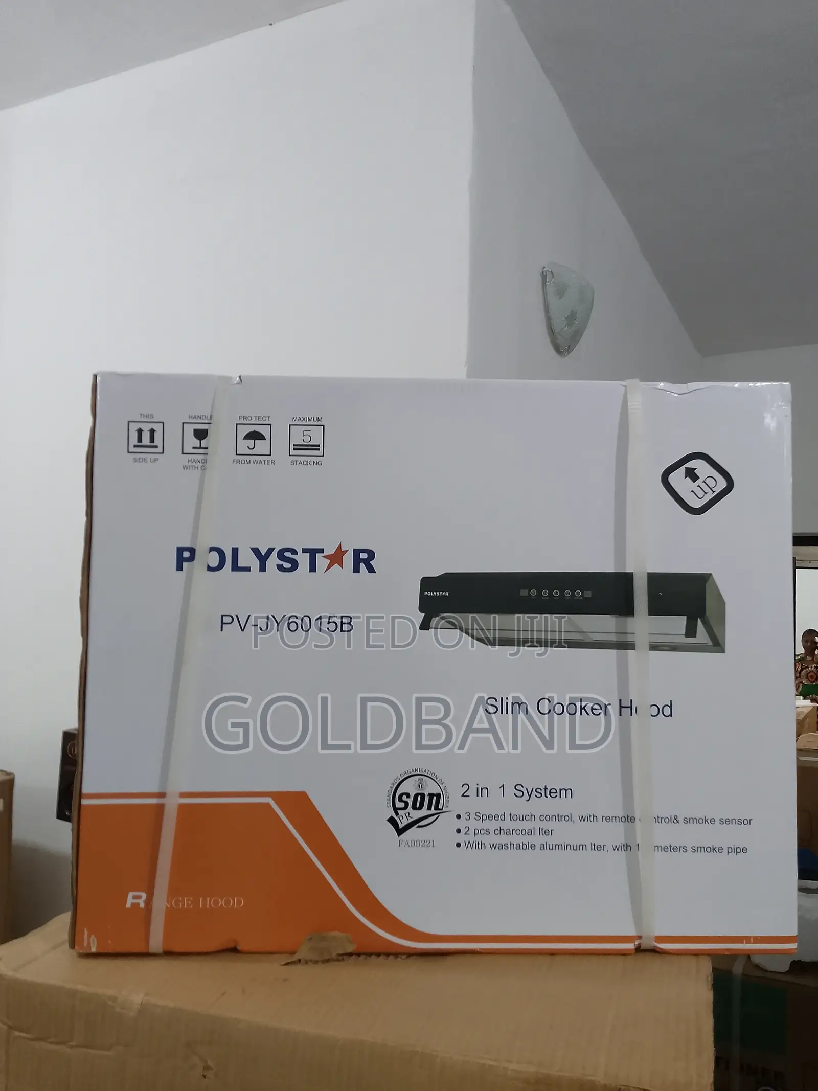 Polystar 60cm Pro-Ventilation Slim Cookerhood (Pv-Jy6015b)