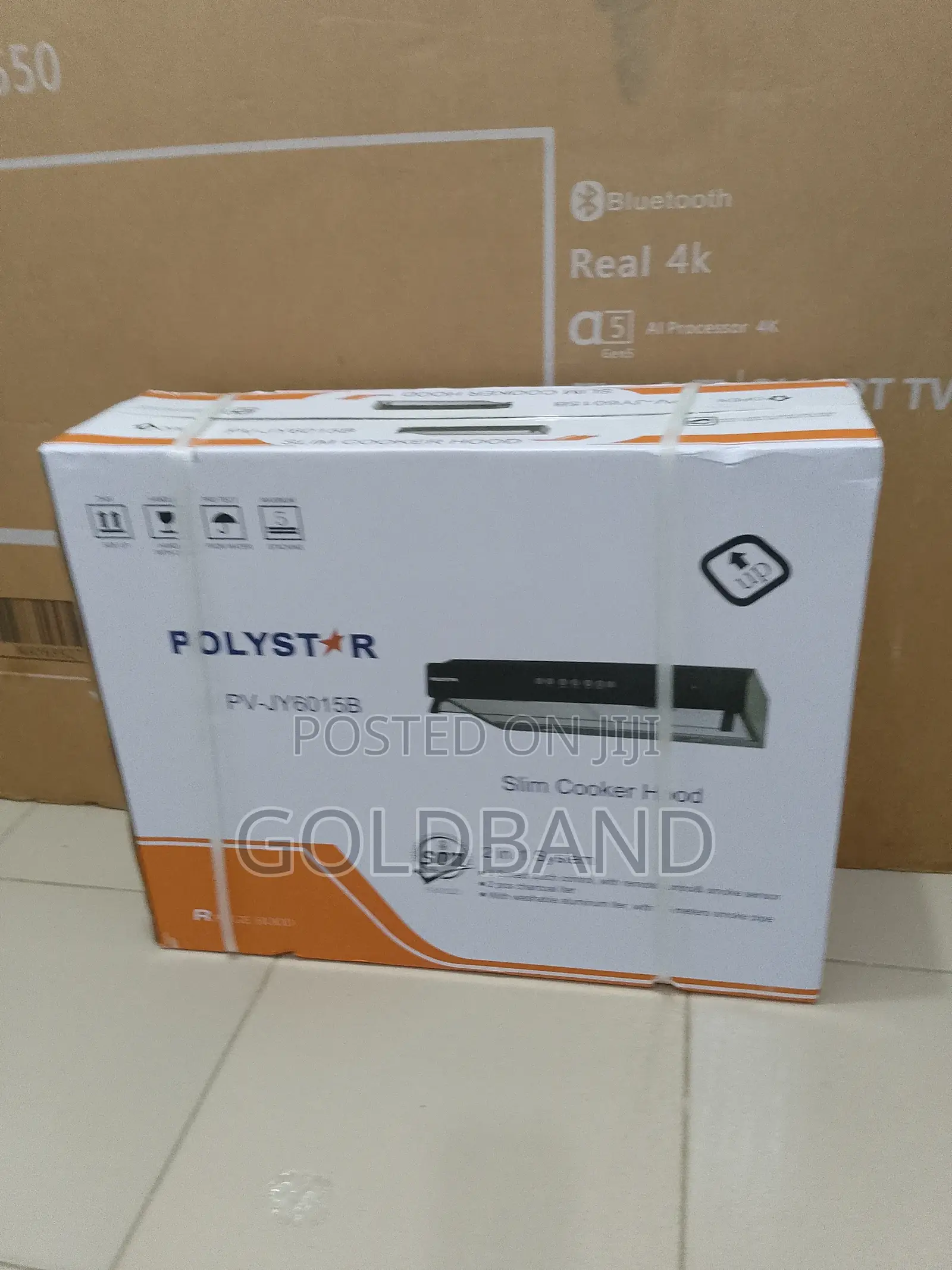 Polystar 60cm Dual Slim Cooker Hood Master (Pv-Jy6015b)