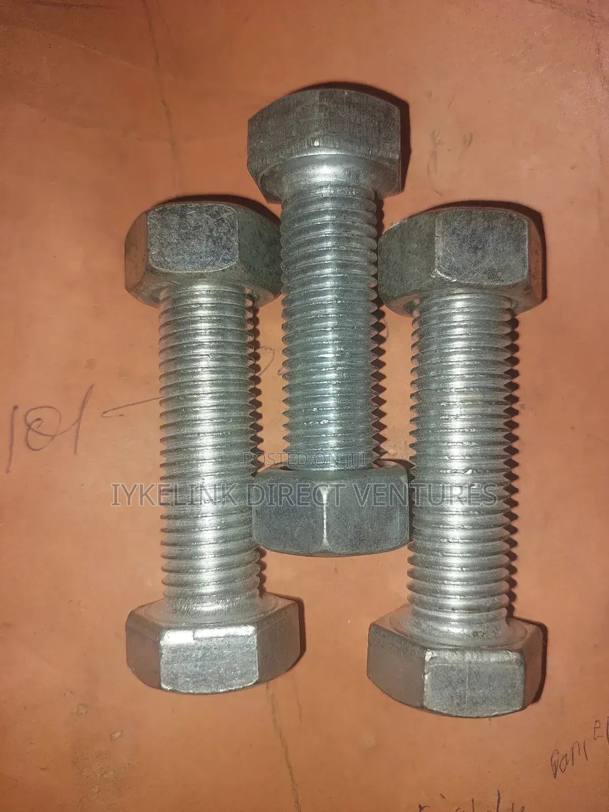 7/8 X 50 Bolt and Nut B7 2H