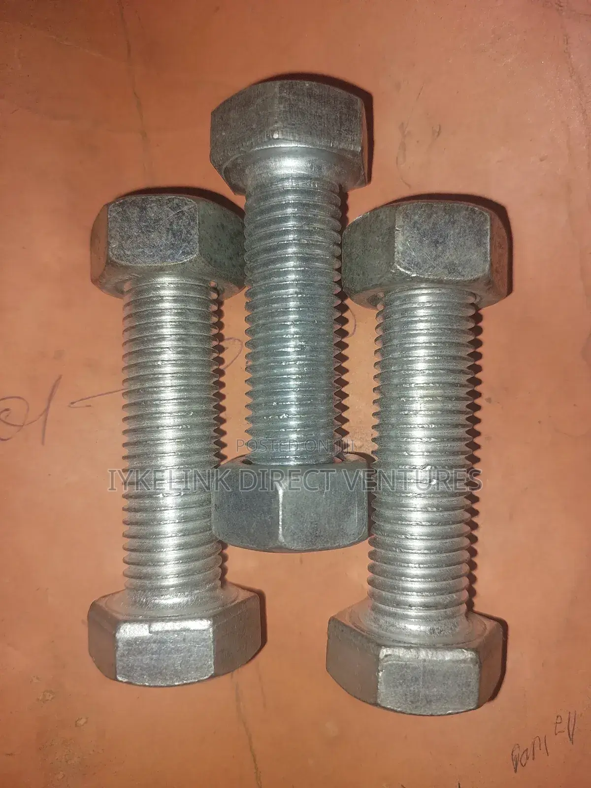 7/8 X 50 Bolt and Nut B7 2H
