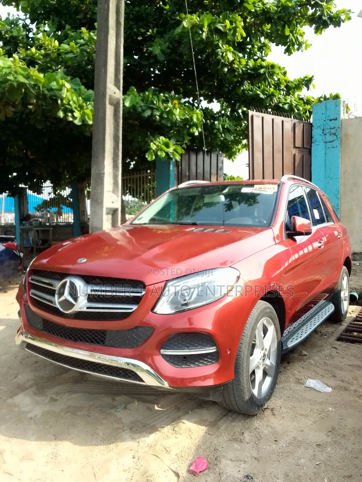 Mercedes-Benz GLE-Class GLE 350 2017 Red