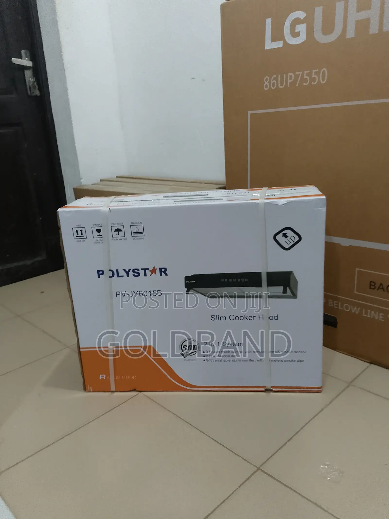 Polystar 60cm 2in1 Pure Air-Pro Slim Cookerhood (Pv-Jy6015b)