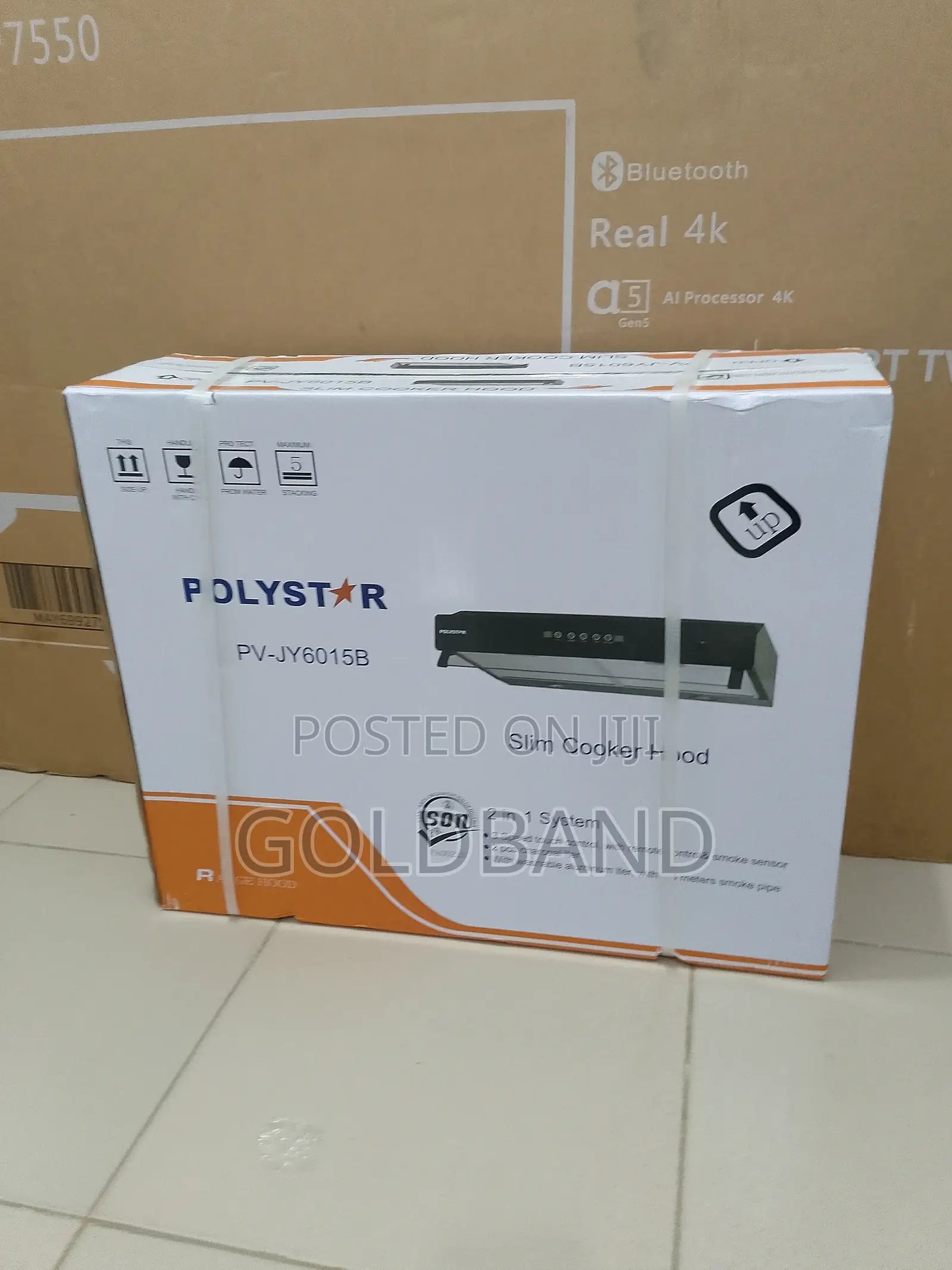 Polystar 60cm 2in1 Pure Air-Pro Slim Cookerhood (Pv-Jy6015b)