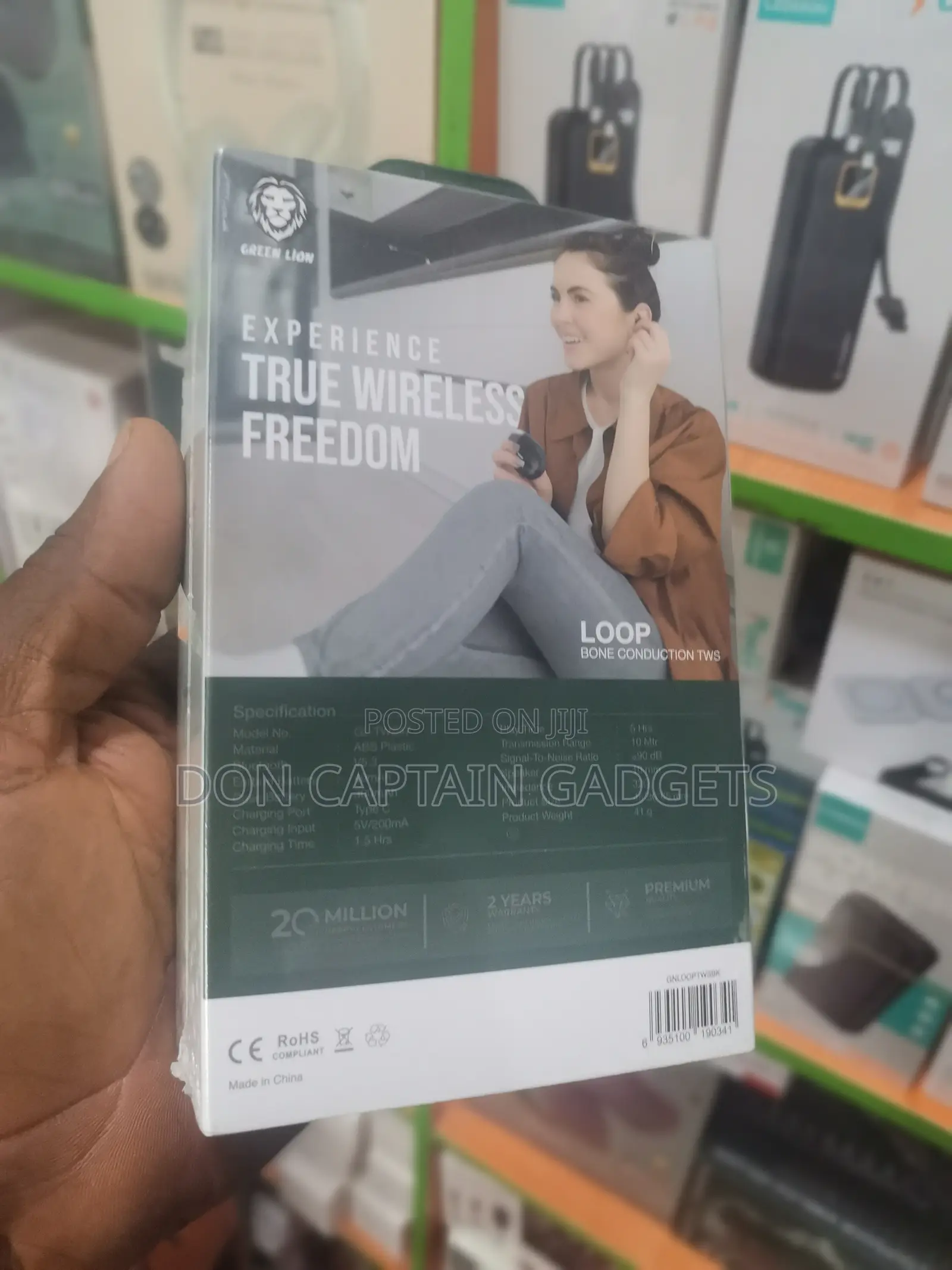 Green Lion Loop Bone Conduction TWS