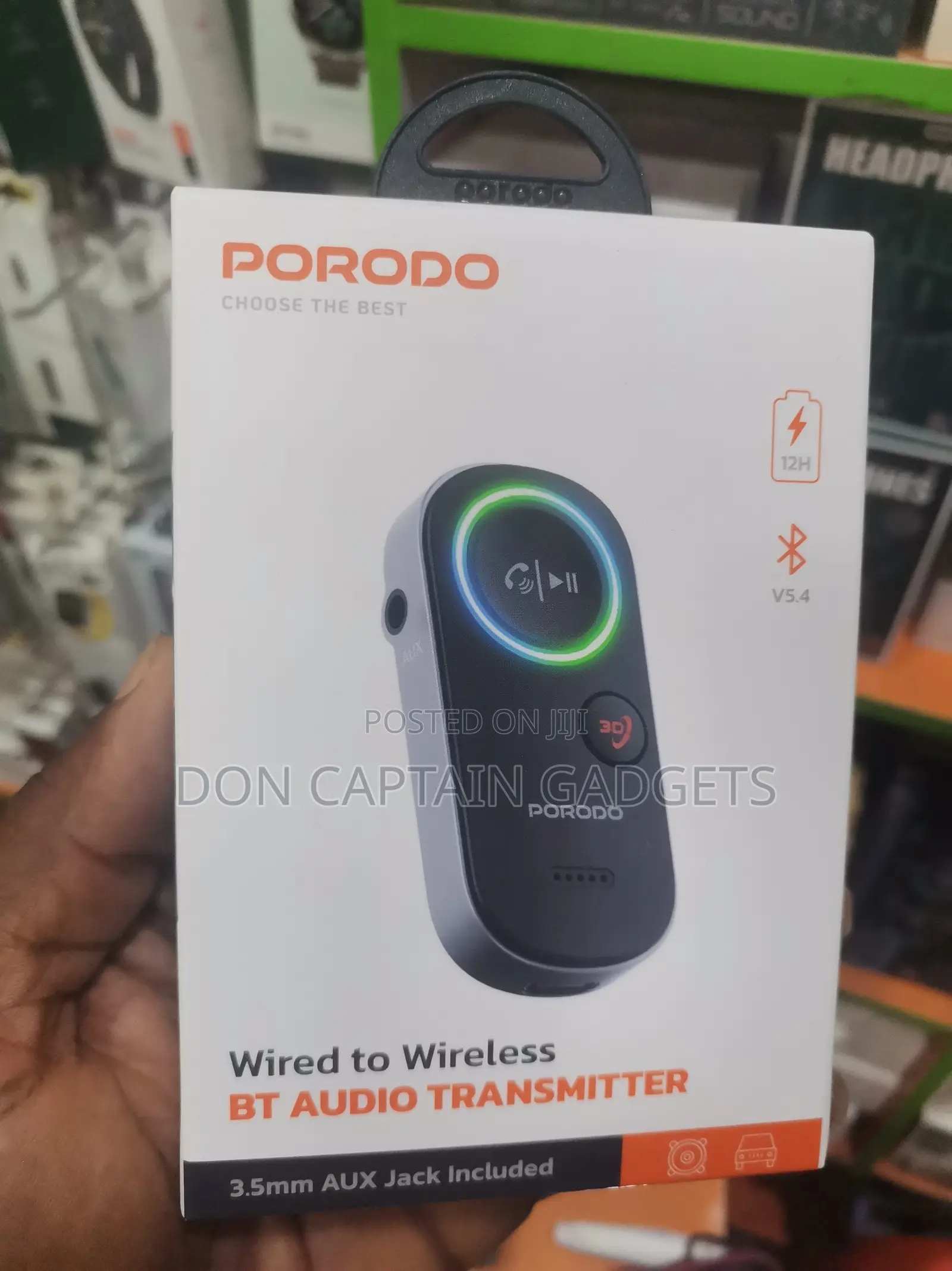 Porodo Wireless Bluetooth Audio Transmitter