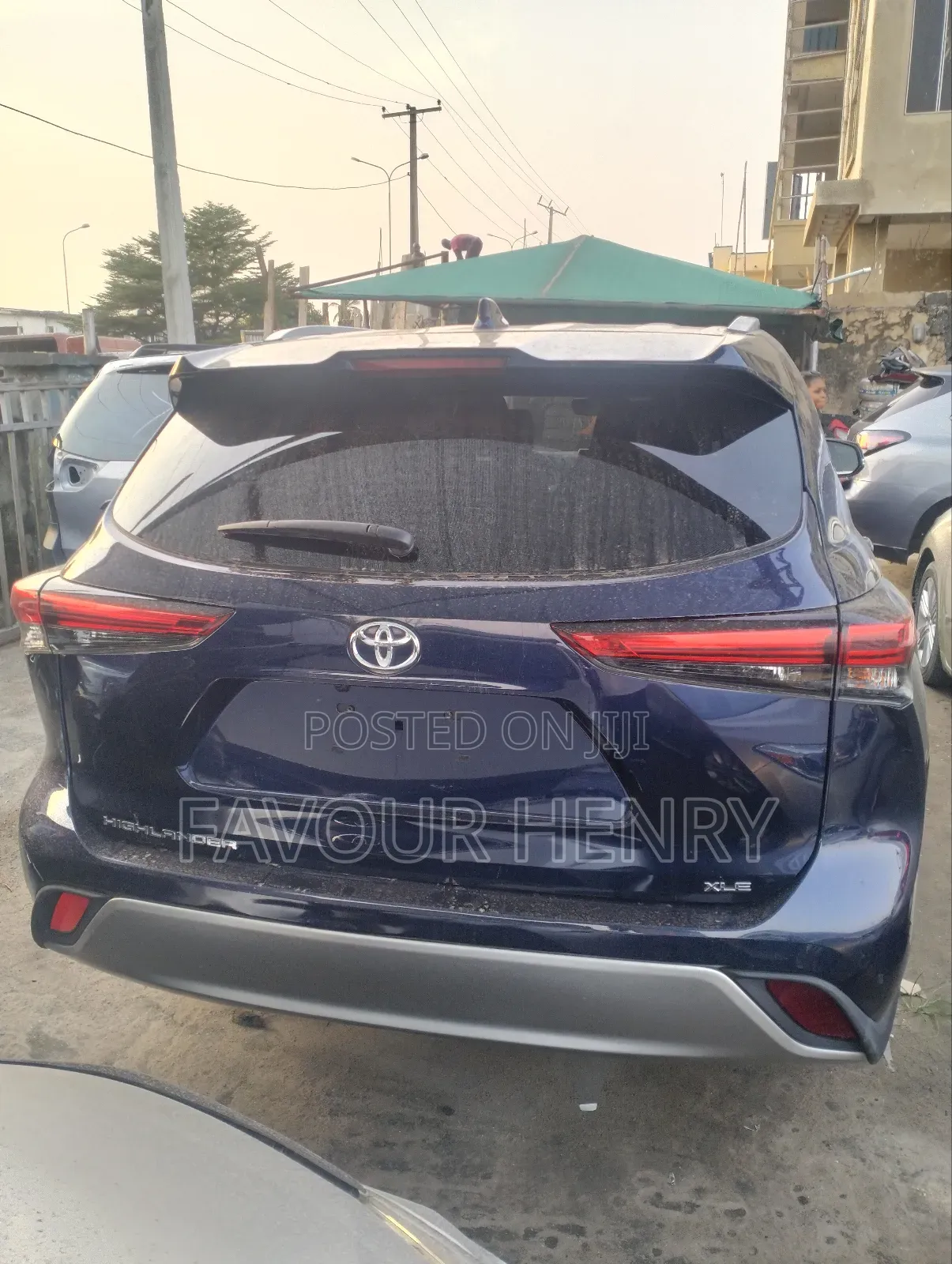 Toyota Highlander XLE 2021 Blue