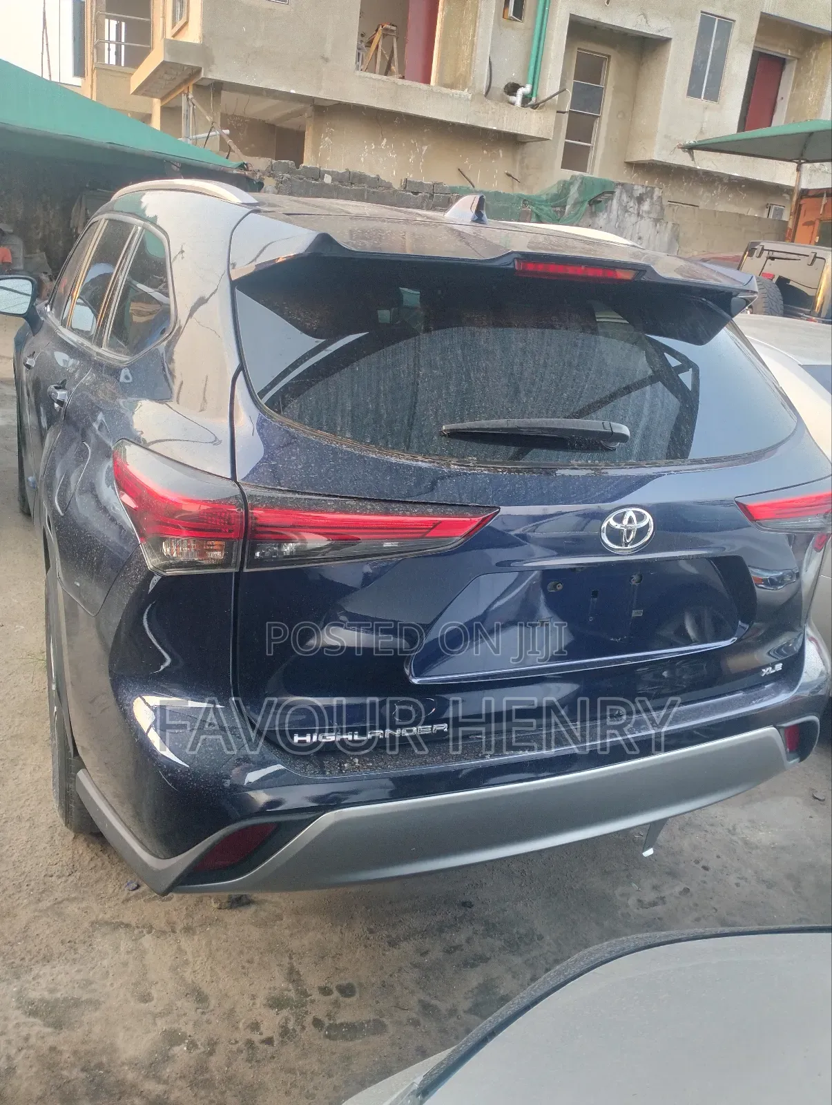Toyota Highlander XLE 2021 Blue