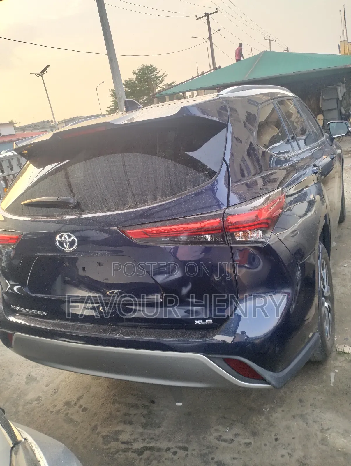 Toyota Highlander XLE 2021 Blue