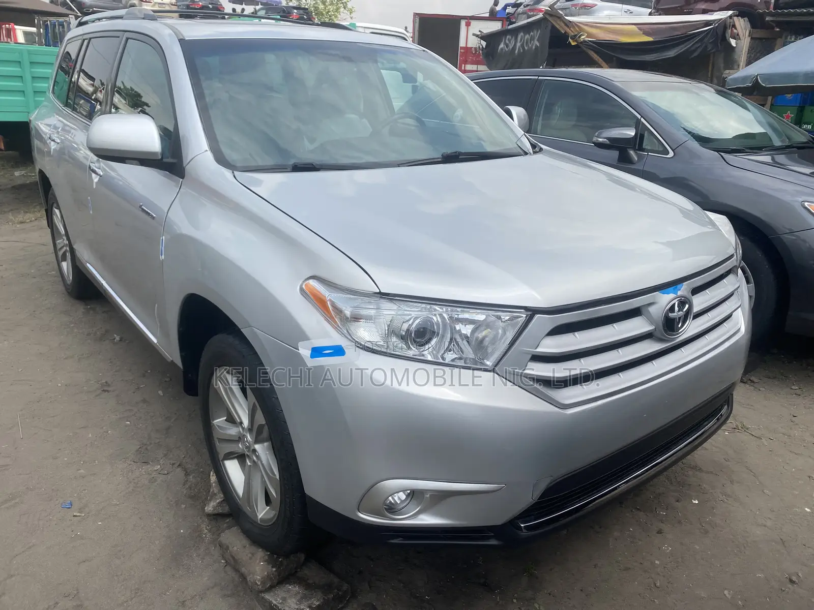Toyota Highlander Limited 2012 Silver