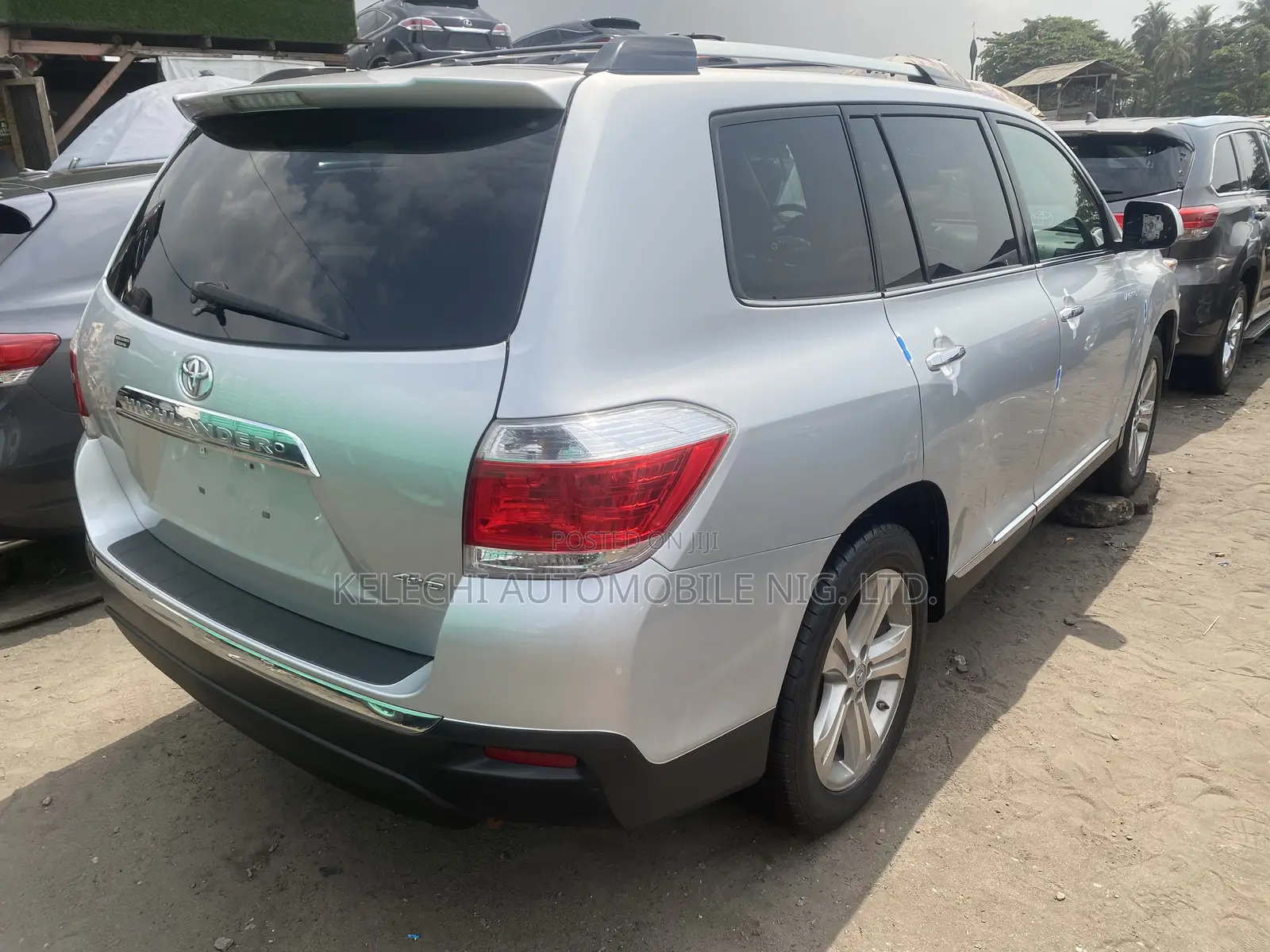 Toyota Highlander Limited 2012 Silver