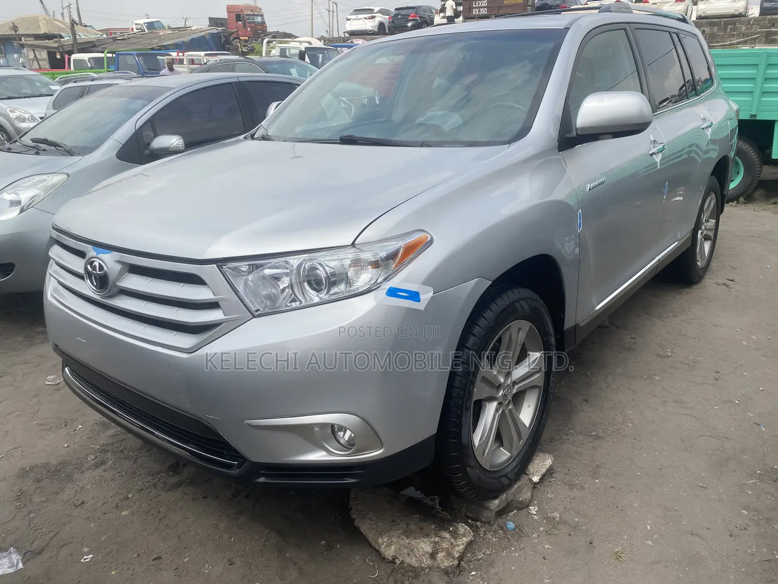 Toyota Highlander Limited 2012 Silver