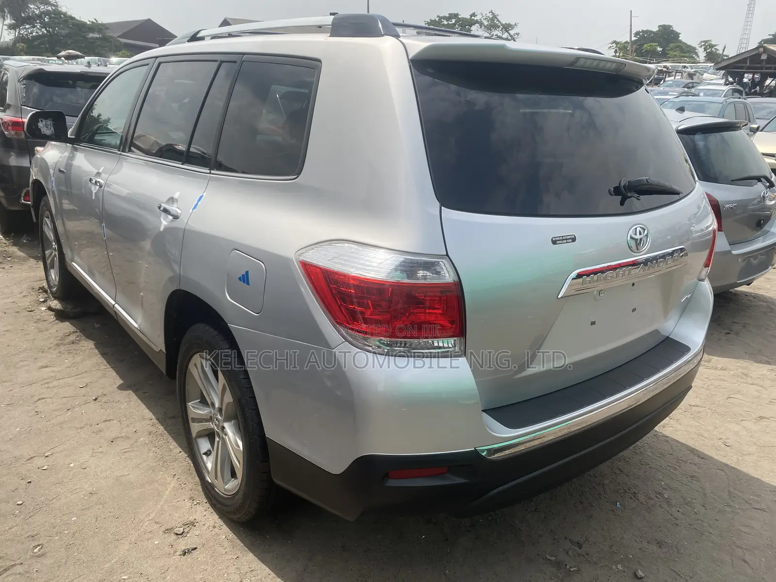 Toyota Highlander Limited 2012 Silver