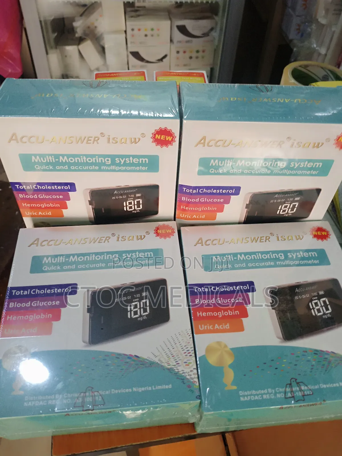 Accu-Answer Isaw Multi-Monitoring 4-in-1 Kit