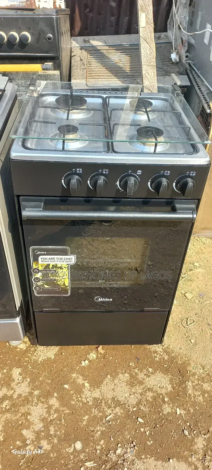 50by60 Standard German Standing Gas Cooker