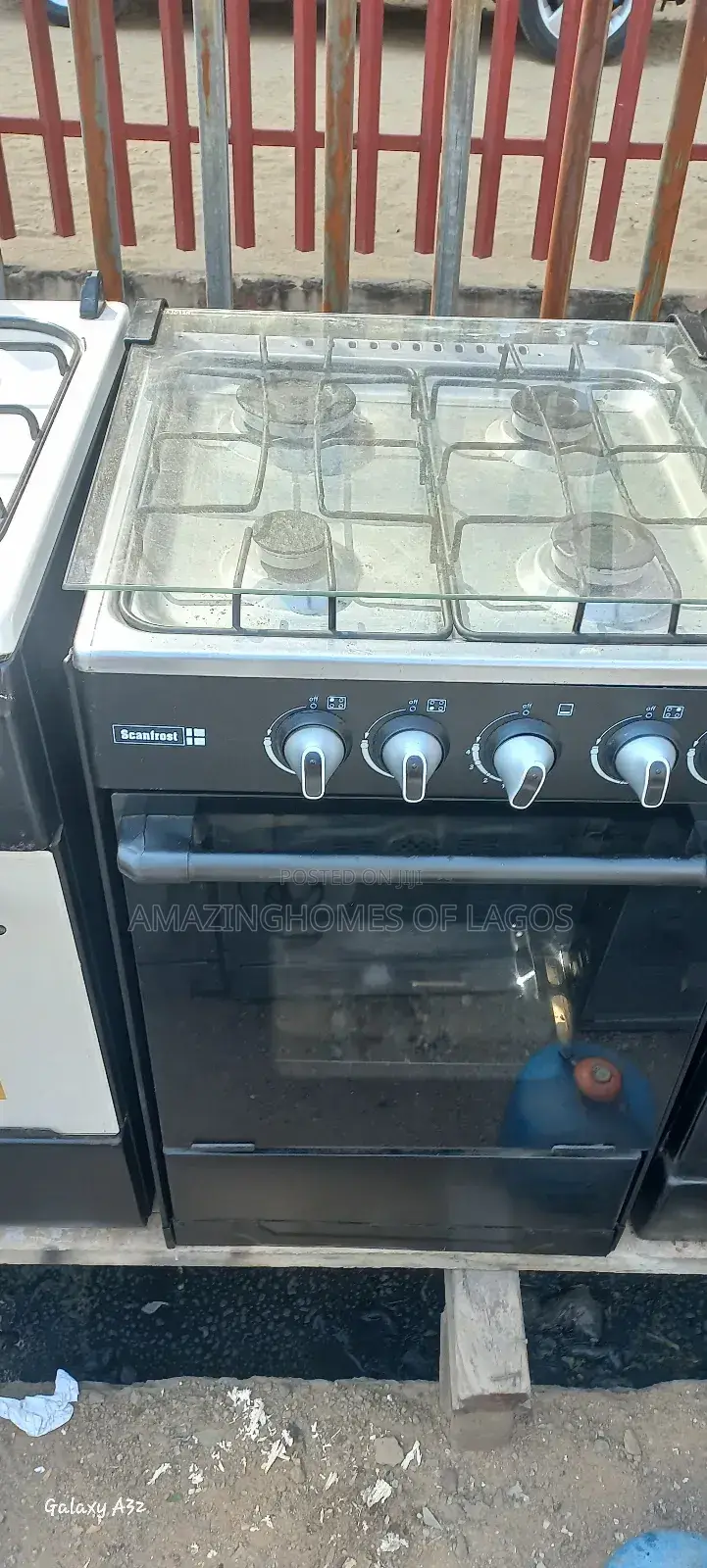 50by60 Standard German Standing Gas Cooker