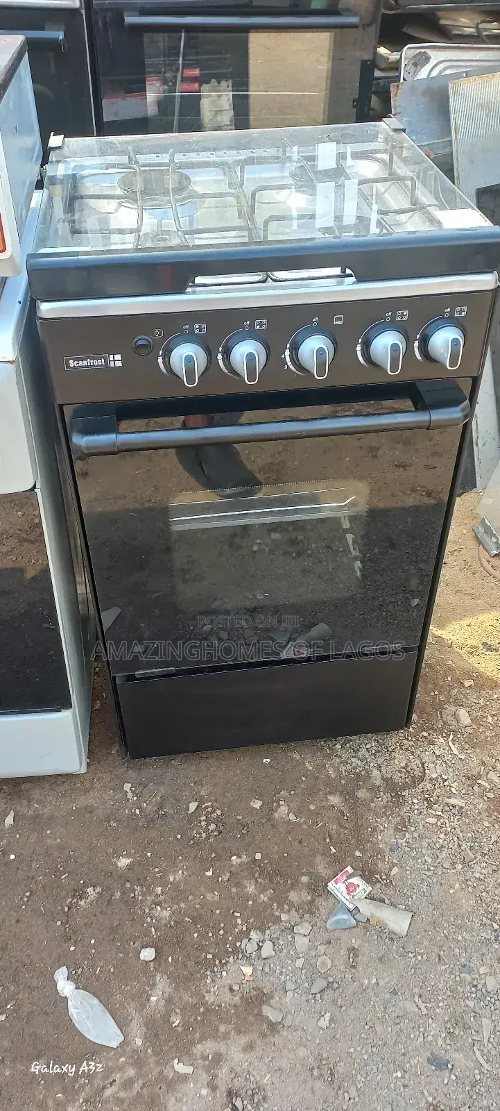 50by60 Standard German Standing Gas Cooker