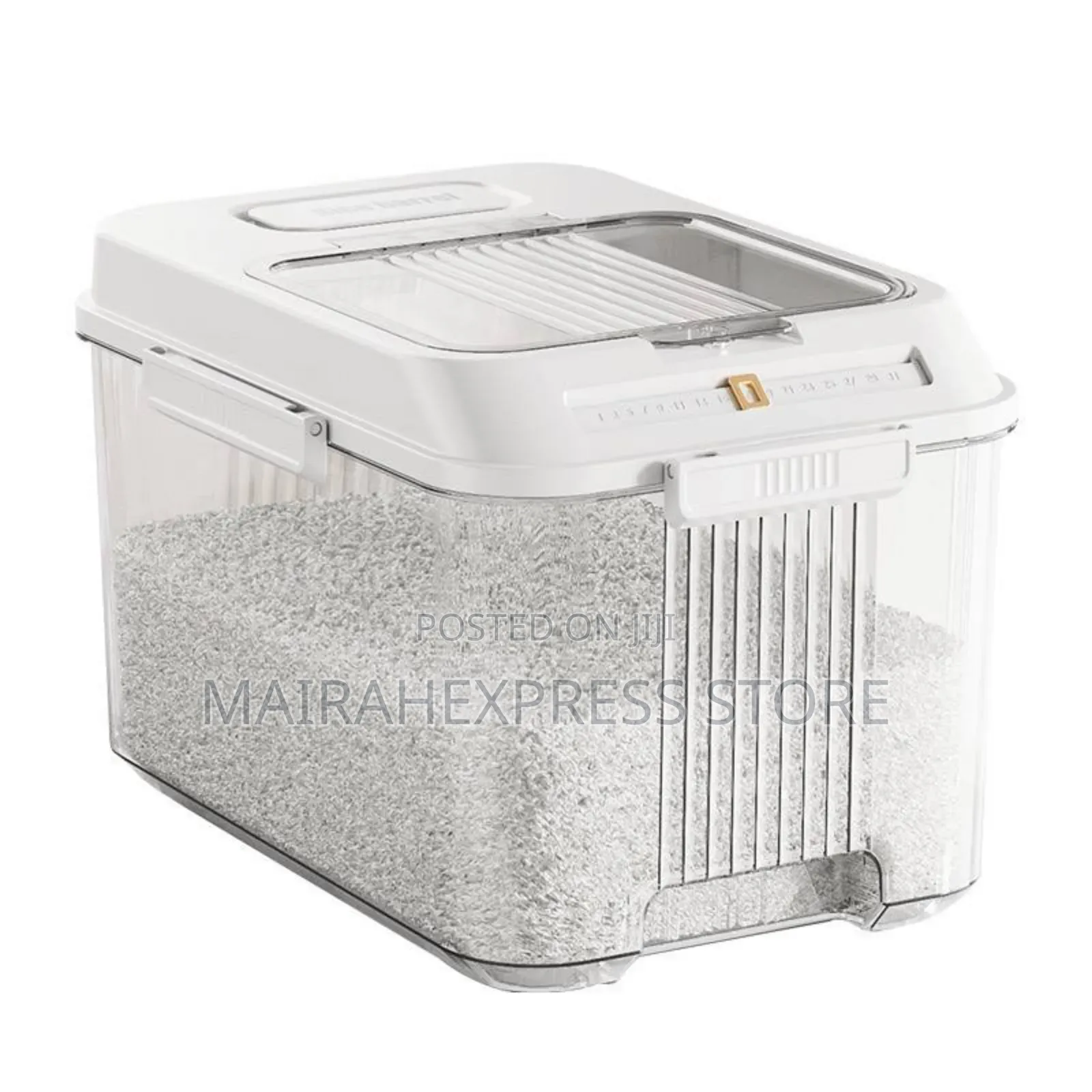 30litre Transparent Rice Bin