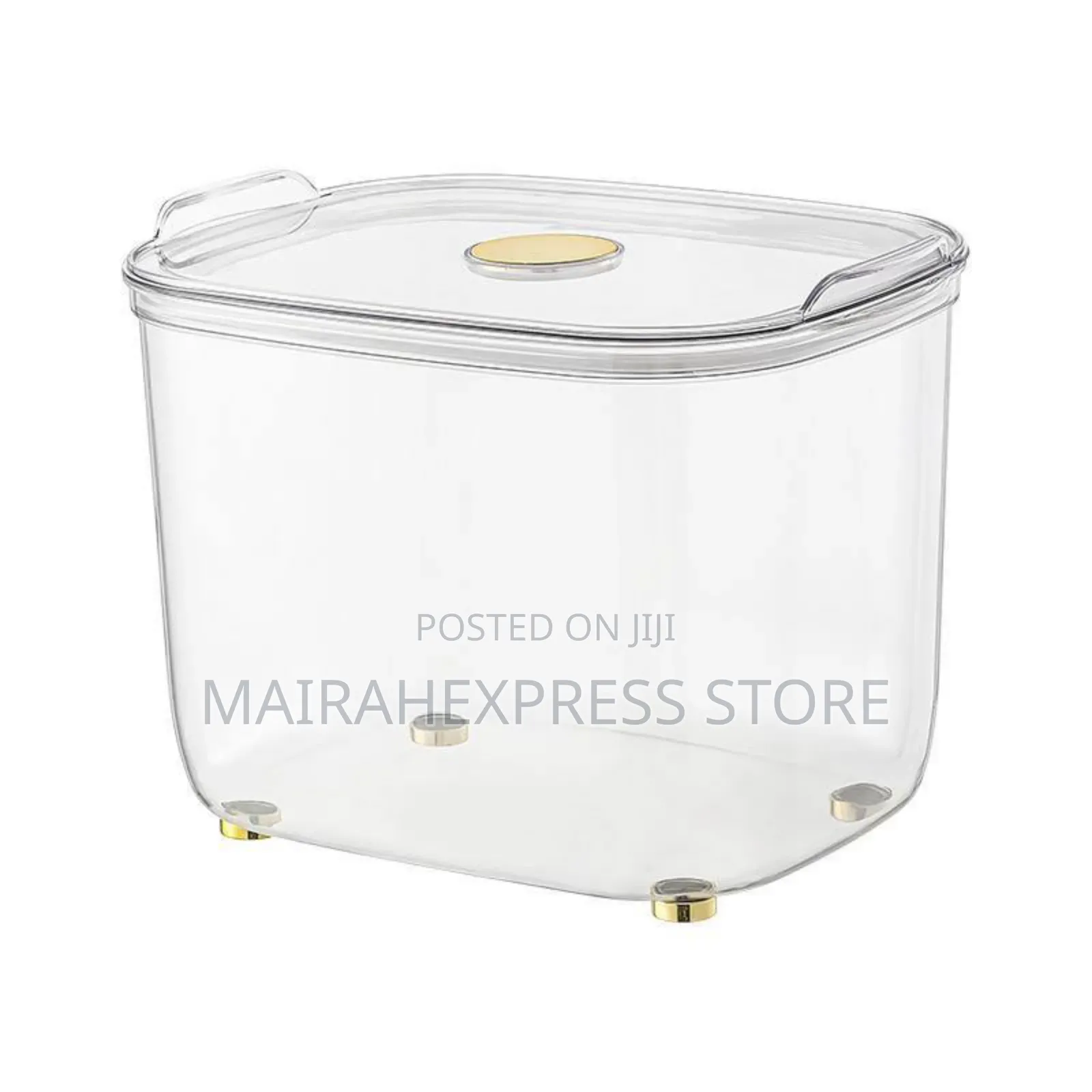 20litre Luxury Transparent Rice Storage Bin