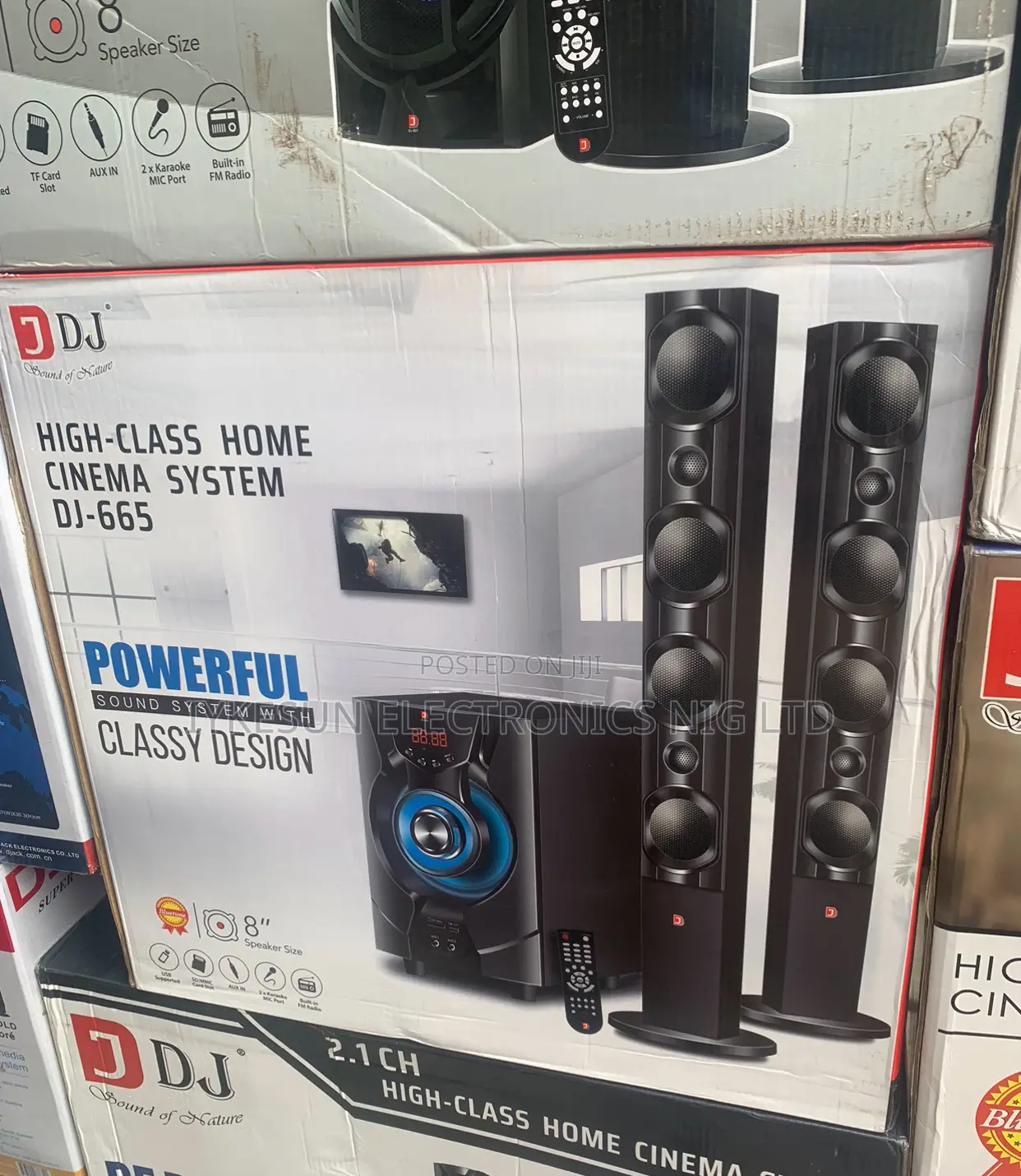 Original DJ High Class Home Cinema System Bluetooth Etc