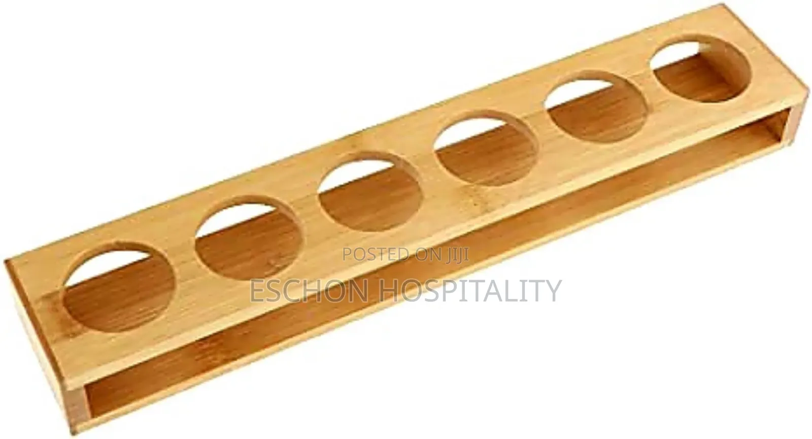 Bamboo Tequila Shots Holder Rack