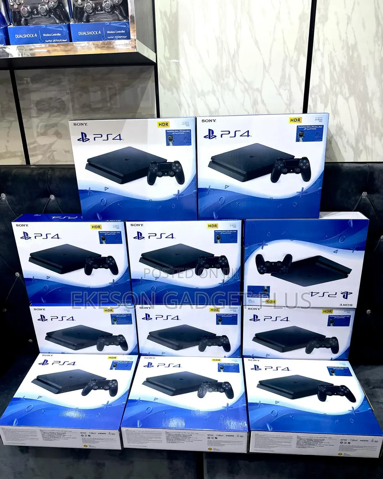 Brandnew Ps4 Slim Console 500GB With 1 Year Sony Warranty