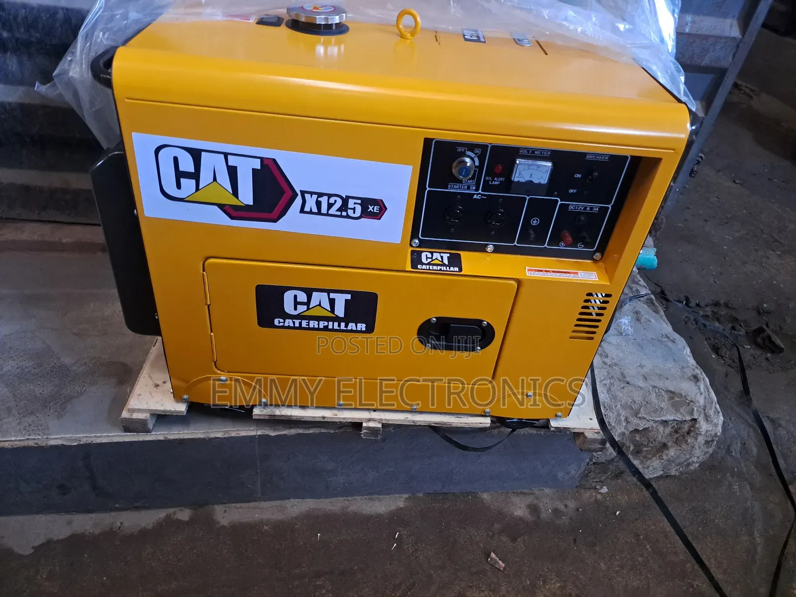 We Deal On Diesel Soundproof Gen Cat 10.5kva 100% Copper