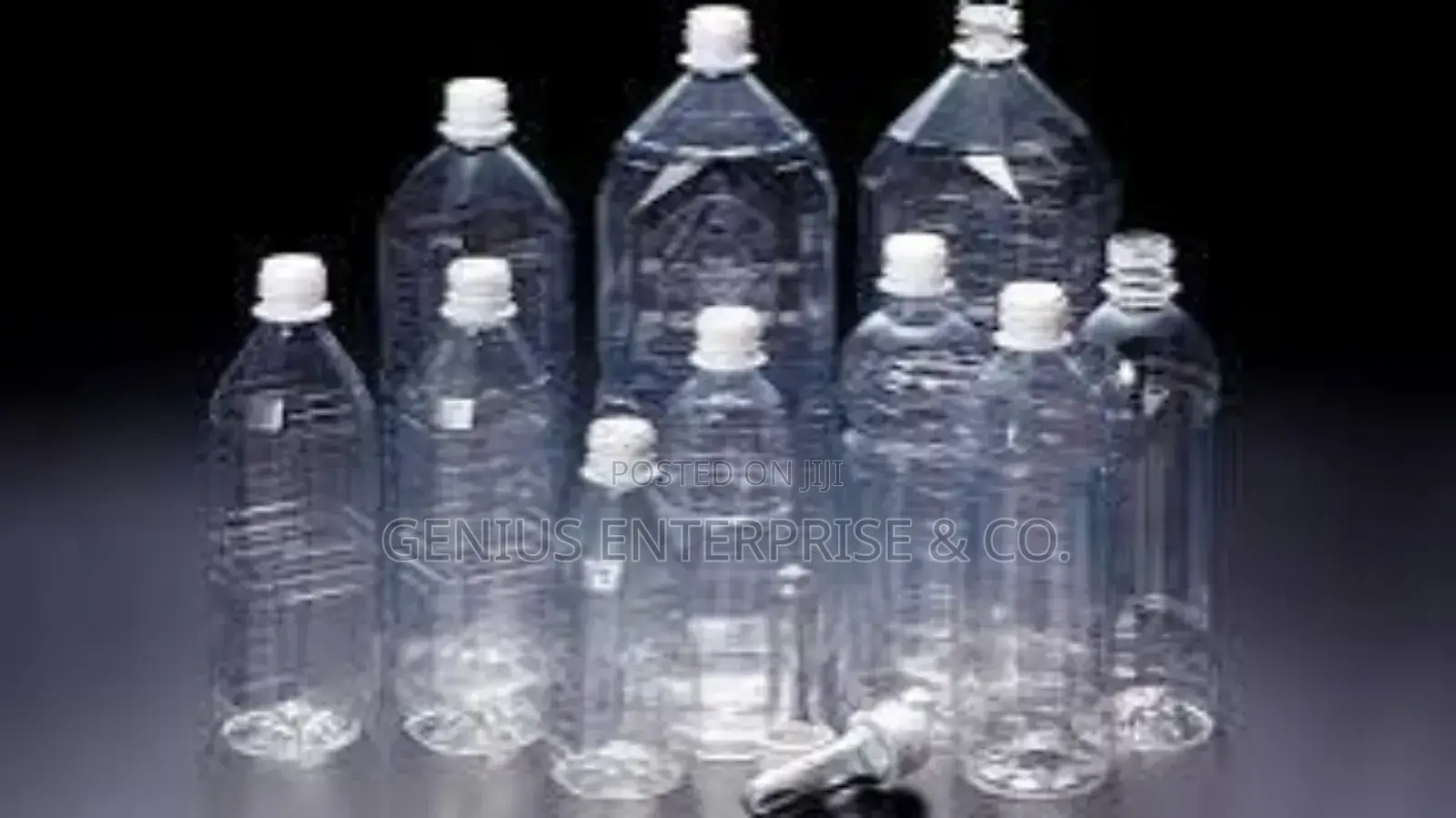 Plastic Bottles For Water Beverages (300ml 500ml) 100pcs